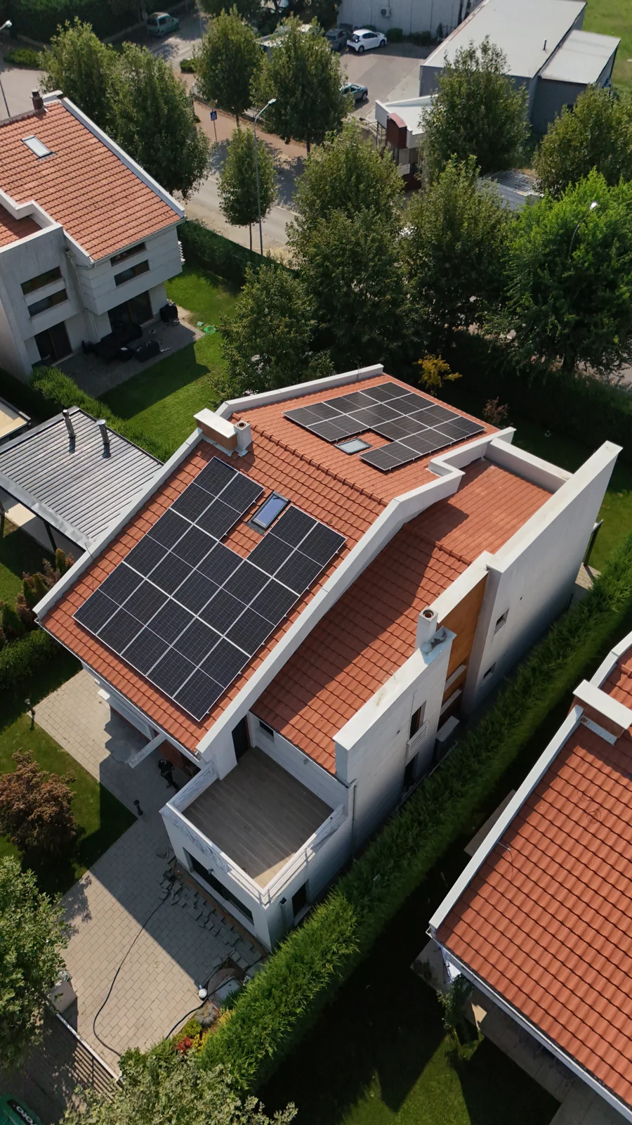 Shtëpi në Prishtinë — fotografi nga RATA Solar